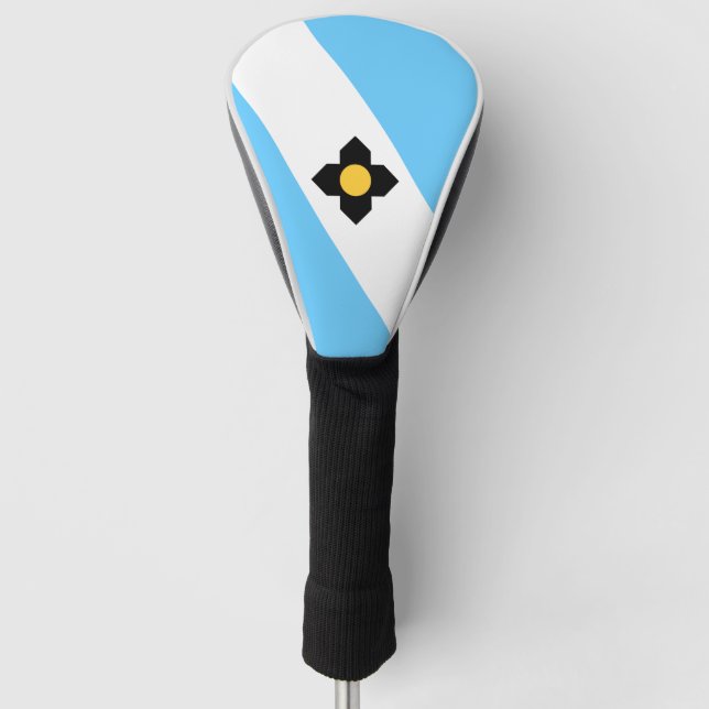Flag of Madison, Wisconsin Golf Head Cover (Front)