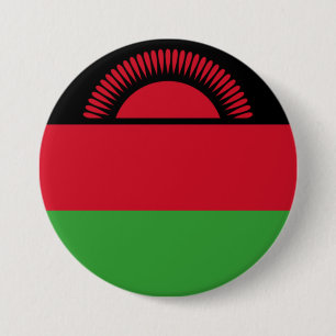 Flag of Malawi 3 Inch Round Button