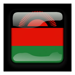 Flag of Malawi Poster