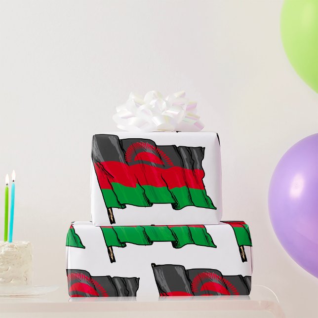 Flag Of Malawi Wrapping Paper (Creator Uploaded)