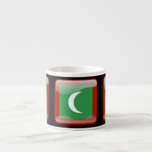 Flag of Maldives Espresso Cup
