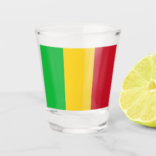 Flag of Mali Shot Glass