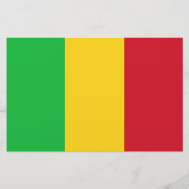 Flag of Mali Stationery (Front)