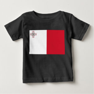 Flag of Malta Baby T-Shirt