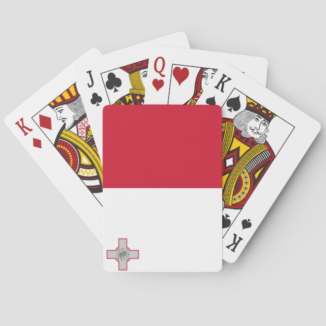 Flag of Malta Playing Cards (Back)