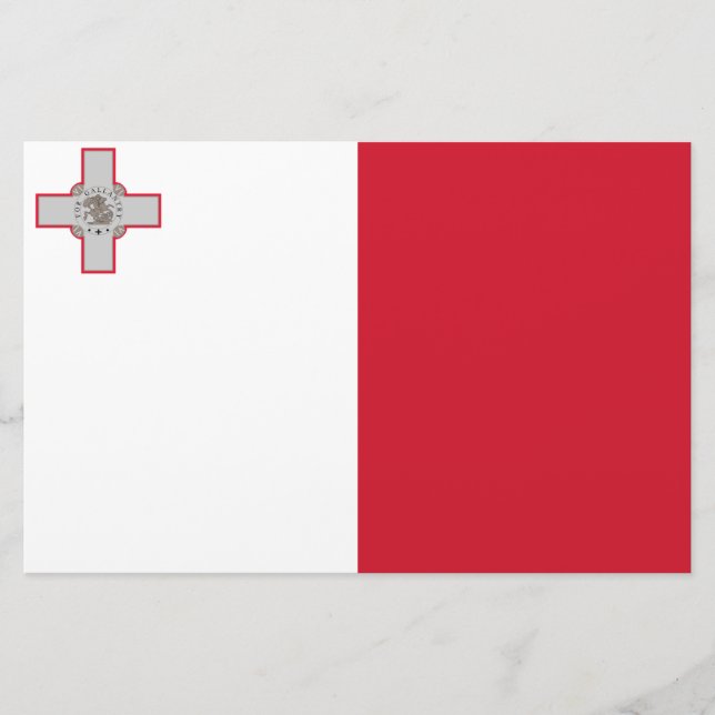 Flag of Malta Stationery (Front)