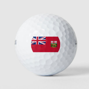 Flag of Manitoba Golf Balls