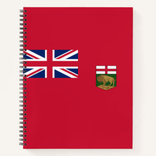 Flag of Manitoba Notebook