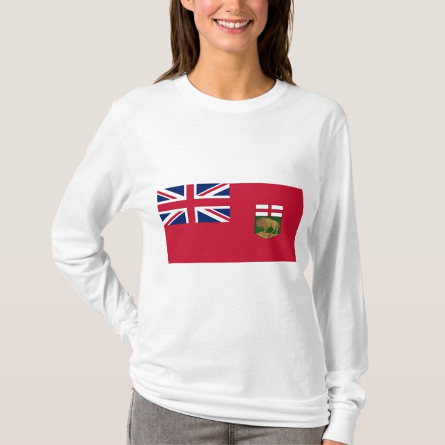 Flag of Manitoba T-Shirt (Front)