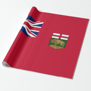 Flag of Manitoba Wrapping Paper