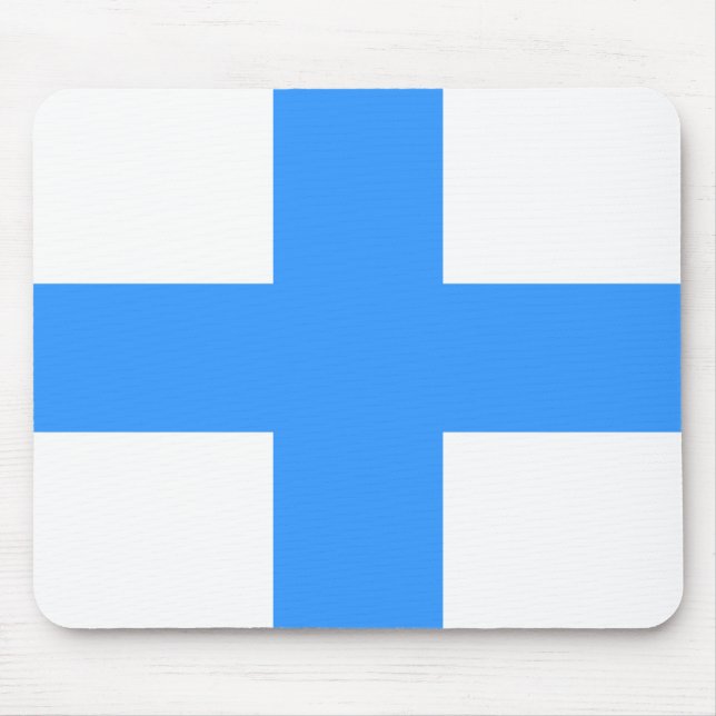 Flag of Marseille Mouse Pad (Front)