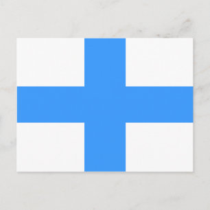 Flag of Marseille Postcard