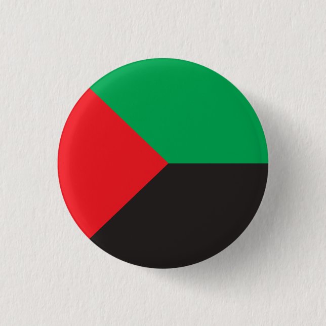 Flag of Martinique 1 Inch Round Button (Front)