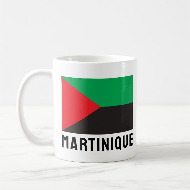 Flag of Martinique (2023) Coffee Mug (Left)