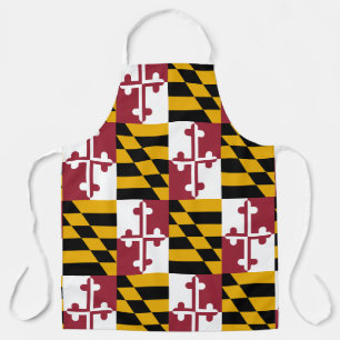 Flag of Maryland Pattern Apron