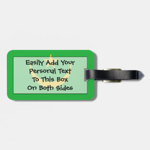 Flag of Mauritania Easy ID Luggage Tag