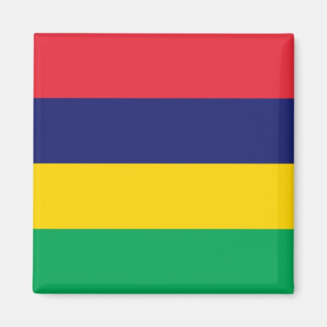 Flag of Mauritius Magnet (Front)