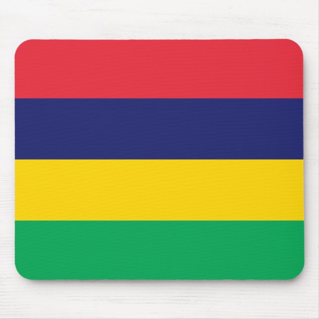 Flag of Mauritius Mouse Pad (Front)