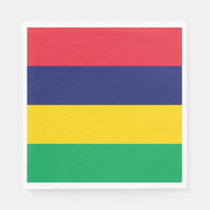 Flag of Mauritius Napkin