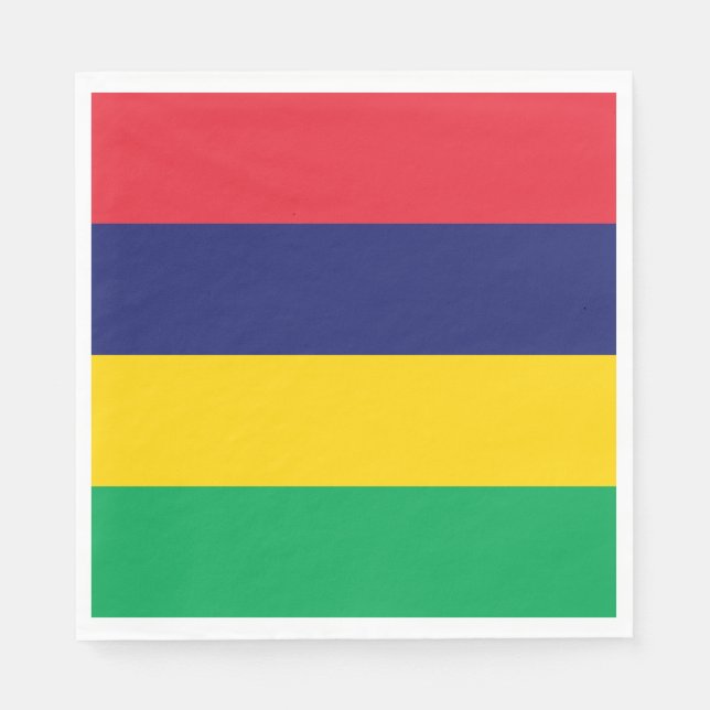 Flag of Mauritius Napkin (Front)
