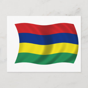 Flag of Mauritius Postcard