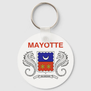 Flag of Mayotte Keychain