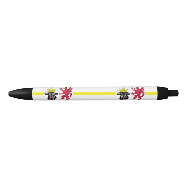 Flag of Mecklenburg-Western Pomerania Black Ink Pe Black Ink Pen (Front)