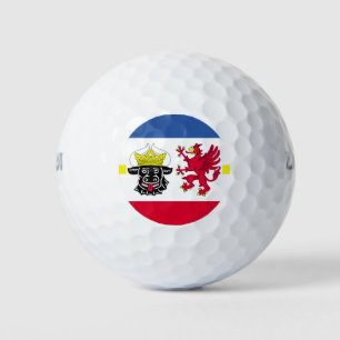 Flag of Mecklenburg-Western Pomerania Golf Balls