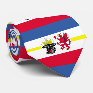 Flag of Mecklenburg-Western Pomerania Neck Tie