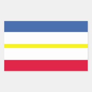 Flag of Mecklenburg-Western Pomerania Rectangular  Sticker