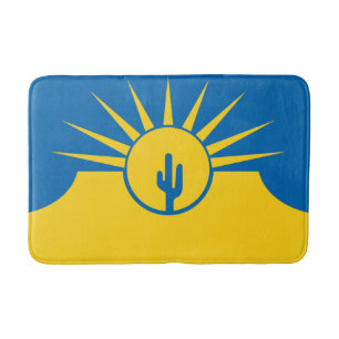 Flag of Mesa, Arizona Bathroom Mat