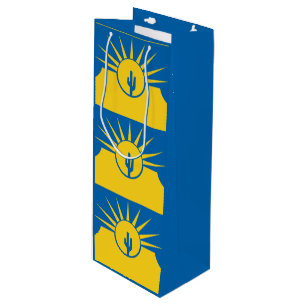 Flag of Mesa, Arizona Wine Gift Bag
