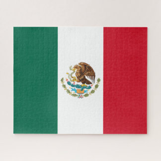Flag of Mexico, Bandera de Mexico Jigsaw Puzzle