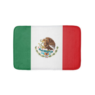 Flag of Mexico Bath Mat