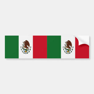 Flag of Mexico Bumper Sticker