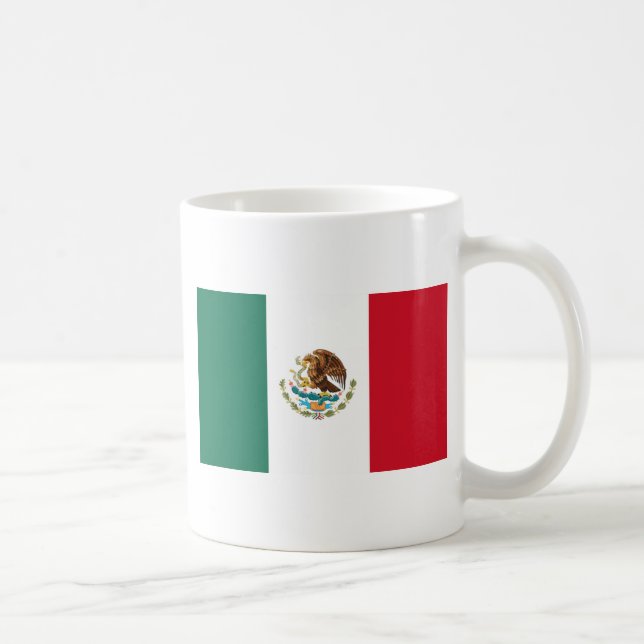 Flag of Mexico Coffee Mug (Right)