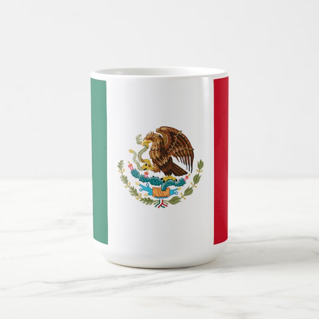 Flag of Mexico Coffee Mug (Center)