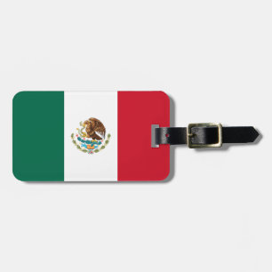 Flag of Mexico Easy ID Personal Luggage Tag