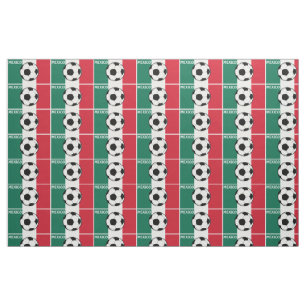 Flag of Mexico Football Fabric