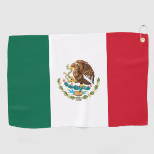 Flag of Mexico Golf Towel