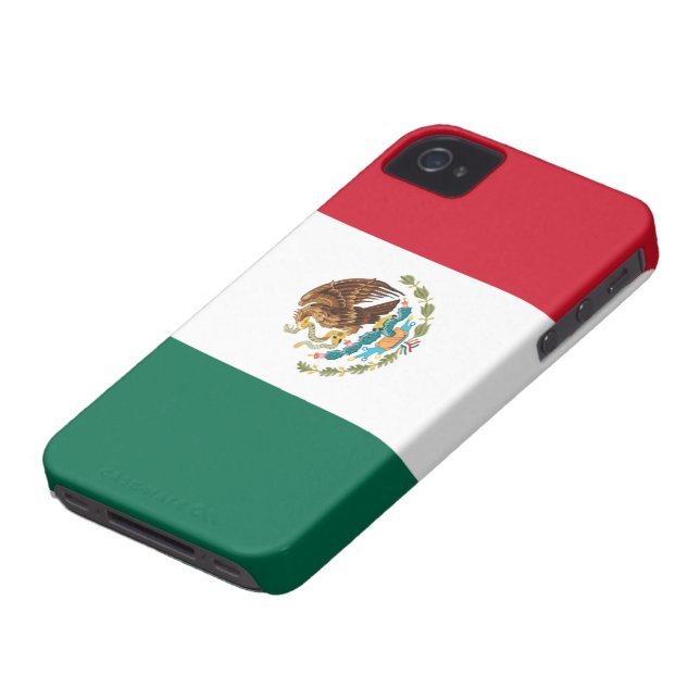 Flag of Mexico iPhone 4/4S Case (Bottom)