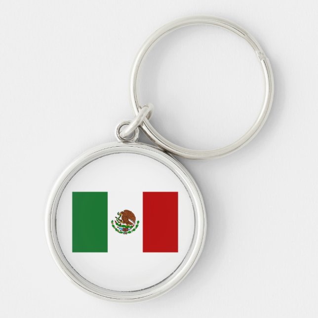 Flag of Mexico Keychain (Front)