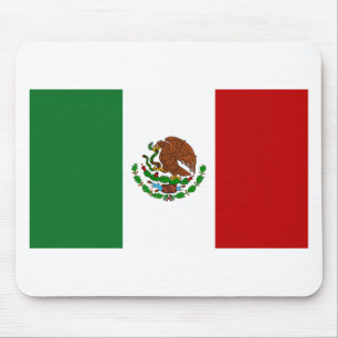 Flag of Mexico Mouse Pad