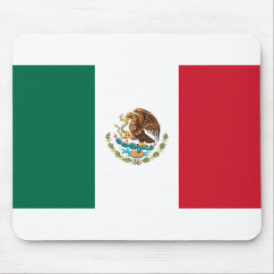 Flag of Mexico Mouse Pad