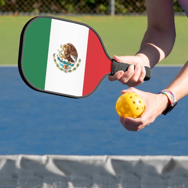 Flag of Mexico Pickleball Paddle (Insitu)
