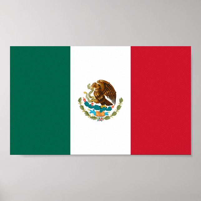 Flag of Mexico Poster (Front)