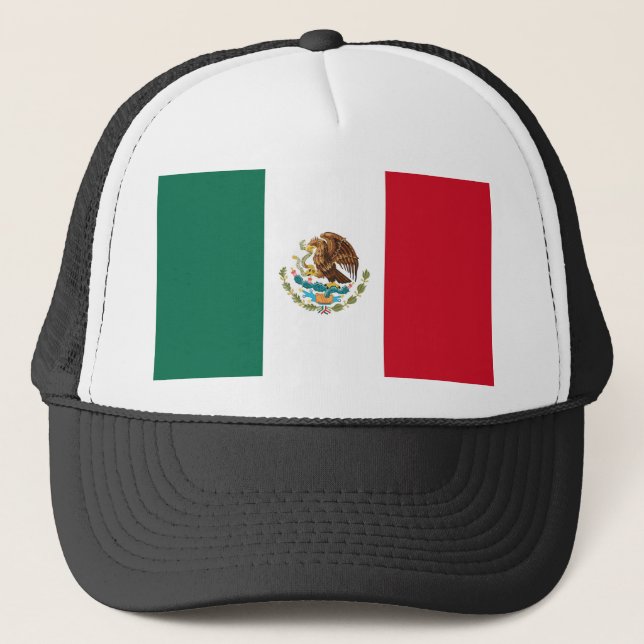 Flag of Mexico Trucker Hat (Front)