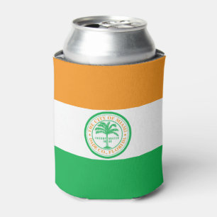 Flag of Miami, Florida Can Cooler