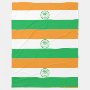 Flag of Miami, Florida Fleece Blanket