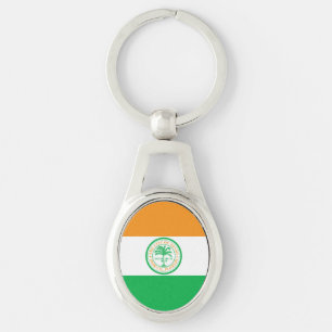 Flag of Miami, Florida Keychain